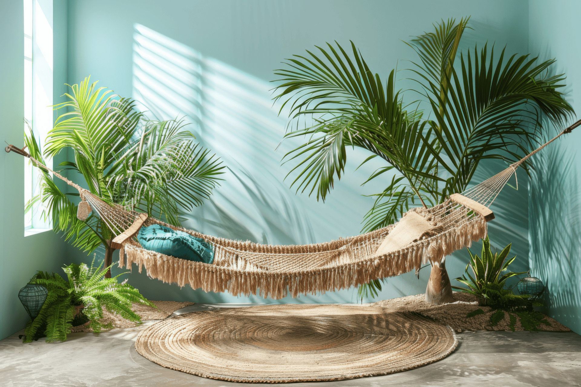 relaxing-hammock-tropical-oasis 1